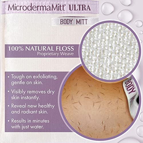 Buy MicrodermaMitt ULTRA Exfoliating Mitt The Ultimate Deep Exfoliating Body Scrubber Kese