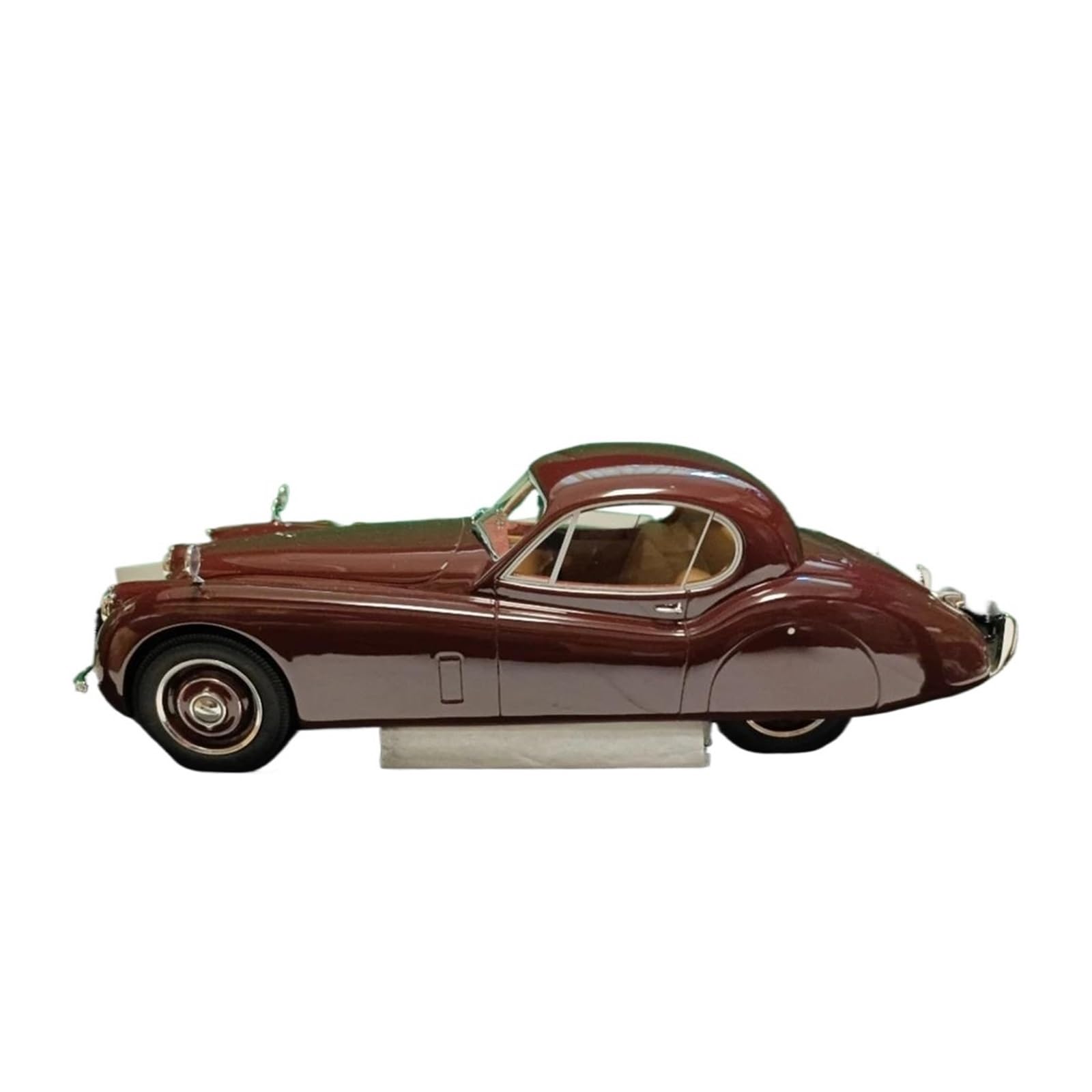 Metallo Scala Replica Resina 1 18 Adatta Per La Decorazione Della Casa Del Modello Di Auto Statica Simulata Jaguar XK120 FHC 1954 Hobby Veicoli Giochi Set