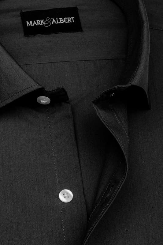 Image of MARK & ALBERT Men's Half Sleeves Regular Shirt