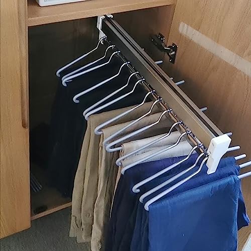 Tringle à vêtements extensible pour résoudre le manque de place armoire