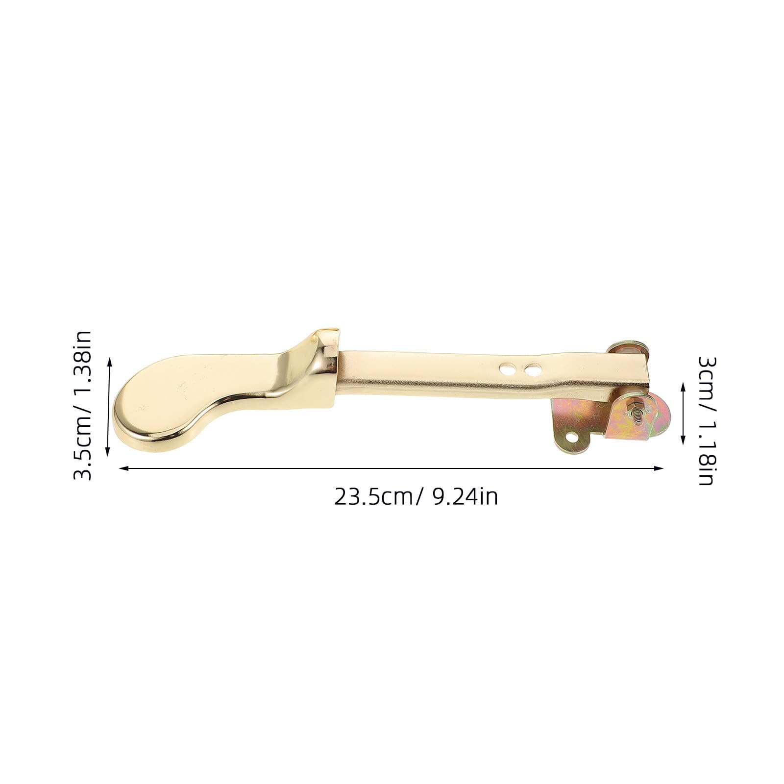 Pedale Sustain per Pianoforte Verticale Oro Metallo 3 Pezzi | Doppio Foro, Compatibilità, Design Elegante, per Musicisti Professionisti e Parti di Ricambio