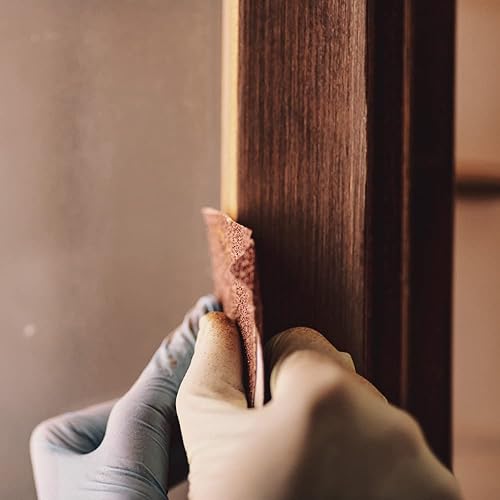 Miniatura 5 de Fandeli  Papel de lija de madera  Grano grueso  25 hojas de 9 x 11 pulgadas  Perfecto para lijar madera  Lijado a mano  Lijadoras orbitales