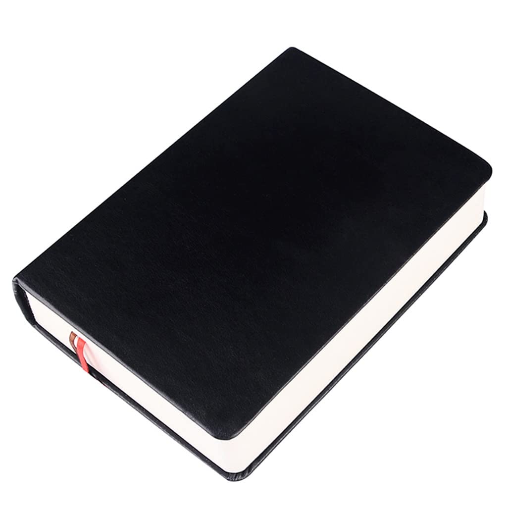 SePKUs Cuaderno de papel grueso Bloc de notas Biblia Diario personalizado Libro s Agenda Planificador Escuela Oficina Papelería Suministros (A)