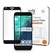 Google Pixel XL Screen Protector, Orzly 2.5D Pro-Fit Tempered Glass Screen Protector for Google Pixel XL (5.5 inch model - 2016) - Transparent with CHARCOAL BLACK Rim