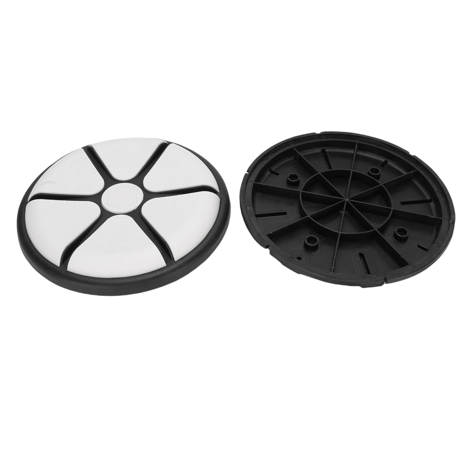 Cuscino per Sedile Superiore a Secchiello, Cuscino per Sgabello con Coperchio Girevole a 360 Gradi, Portatile Staccabile con Antiscivolo per Secchi di Lavaggio Auto Inferiori a 310 Mm