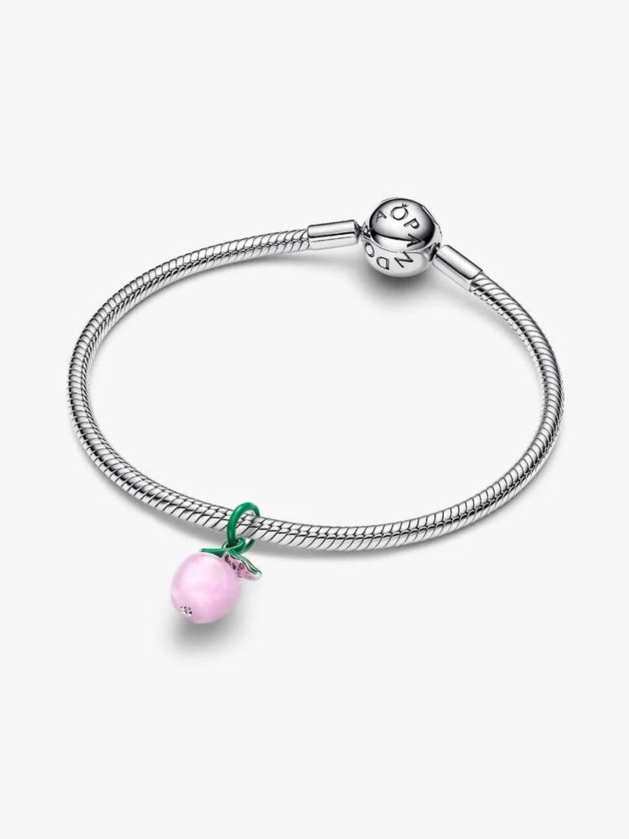 PANDORA ME 794485C01 ciondolo mela rosa di Murano
