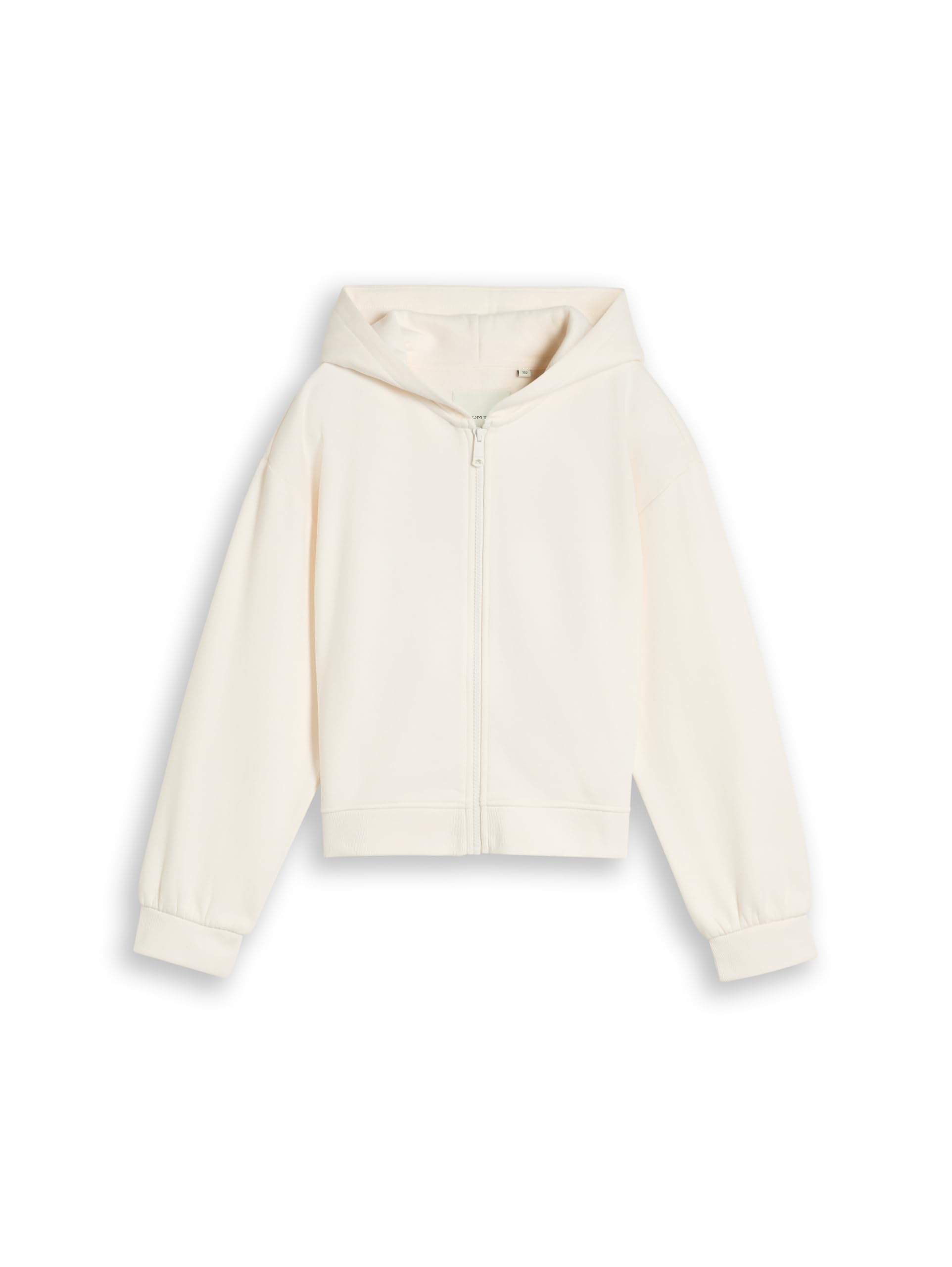 Tom Tailor Mädchen 1052615 Hoodie Sweatshirt mit Rücken-Print (1er Pack)