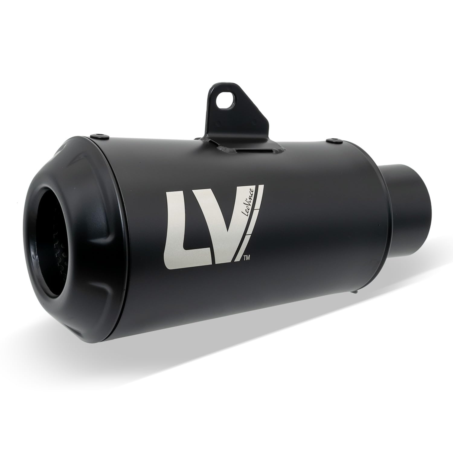 Endschalldämpfer LeoVince SLIP-ON SBK LV-10 FULL BLACK, Edelstahl schwarz, mit Zulassung für Benelli Leoncino 800