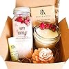 Happy Birthday Gift Basket, Gift Baskets for Women, Gifts for Women, Birthday Gift Ideas for Women, Natural Spa Gift…