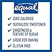 EQUAL Sugarly, Sugar Substitute, Erythritol Sweetener, Baking Sugar Alternative, 13.4 Ounce