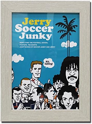Amazon Co Jp Soccer Junky サッカージャンキー Jerry Euro All Sta 額縁付きポスター サイズ Sjp070 文房具 オフィス用品