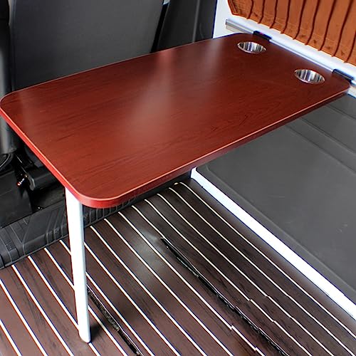 Mesa plegable portátil para caravana y caravana, mesa de picnic ligera y estación de trabajo para computadora al aire libre, ideal para camping, portón trasero y viajes