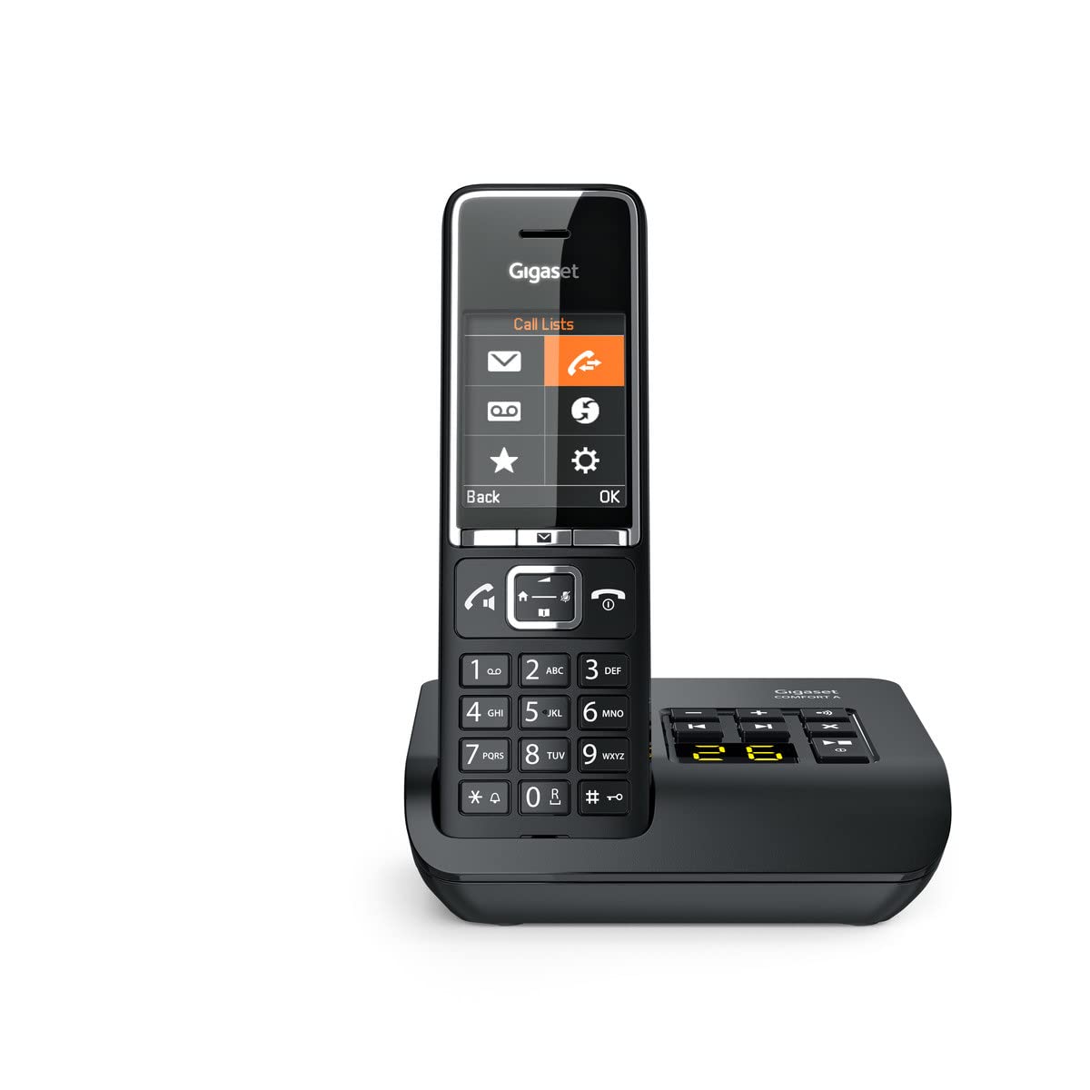 Téléphone Sans Fil Duo Dect Noir - GIGACOMFORT550A