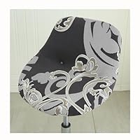 Coprisedie Per Sgabelli Da Bar Con Schienale - Set Da 4 Pezzi, Tessuto Elasticizzato - Foto 10