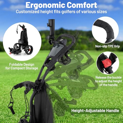 Tangkula Electric Golf Push Cart