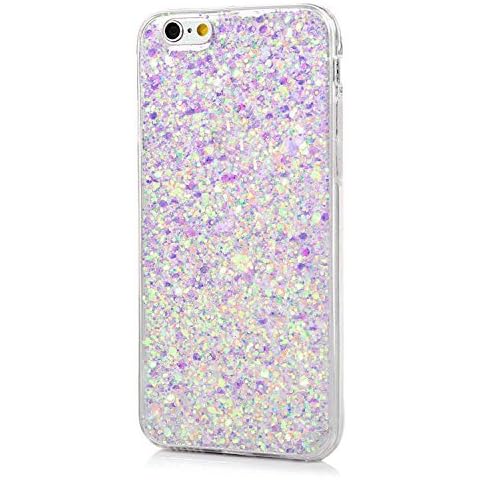 BubbleGum for iPhone Models MOONLIGHT GLITTER Amazing Look Soft Case Cover (iPhone 6/ iPhone 6s, PINK) Cover