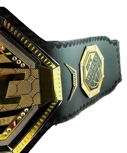 Zander Legacy UFC Heavyweight Championship Replica Belt - Adult Size Title Belt for Ultimate Fighting, 2mm