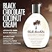 Brown Sugar Black Chocolate Coconut Cream Tanning Lotion, Advanced 200X Black Bronzer with Double Dark Chocolate Extract & Triple Coconut Cocktail, 13.5 Fl Oz