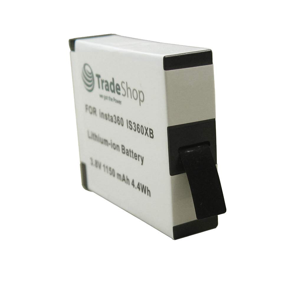 Batteria PATONA 1150mAh Per Insta360 One X - Sostitutiva Li-ion 3.8V Con Protezione - Action Cam