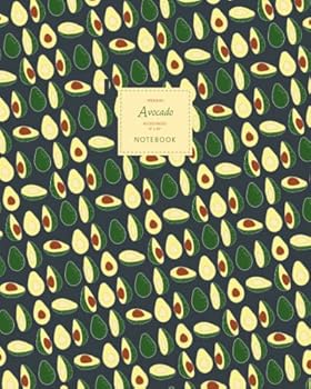 Avocado Notebook - Ruled Pages - 8x10 - Premium (Winter)