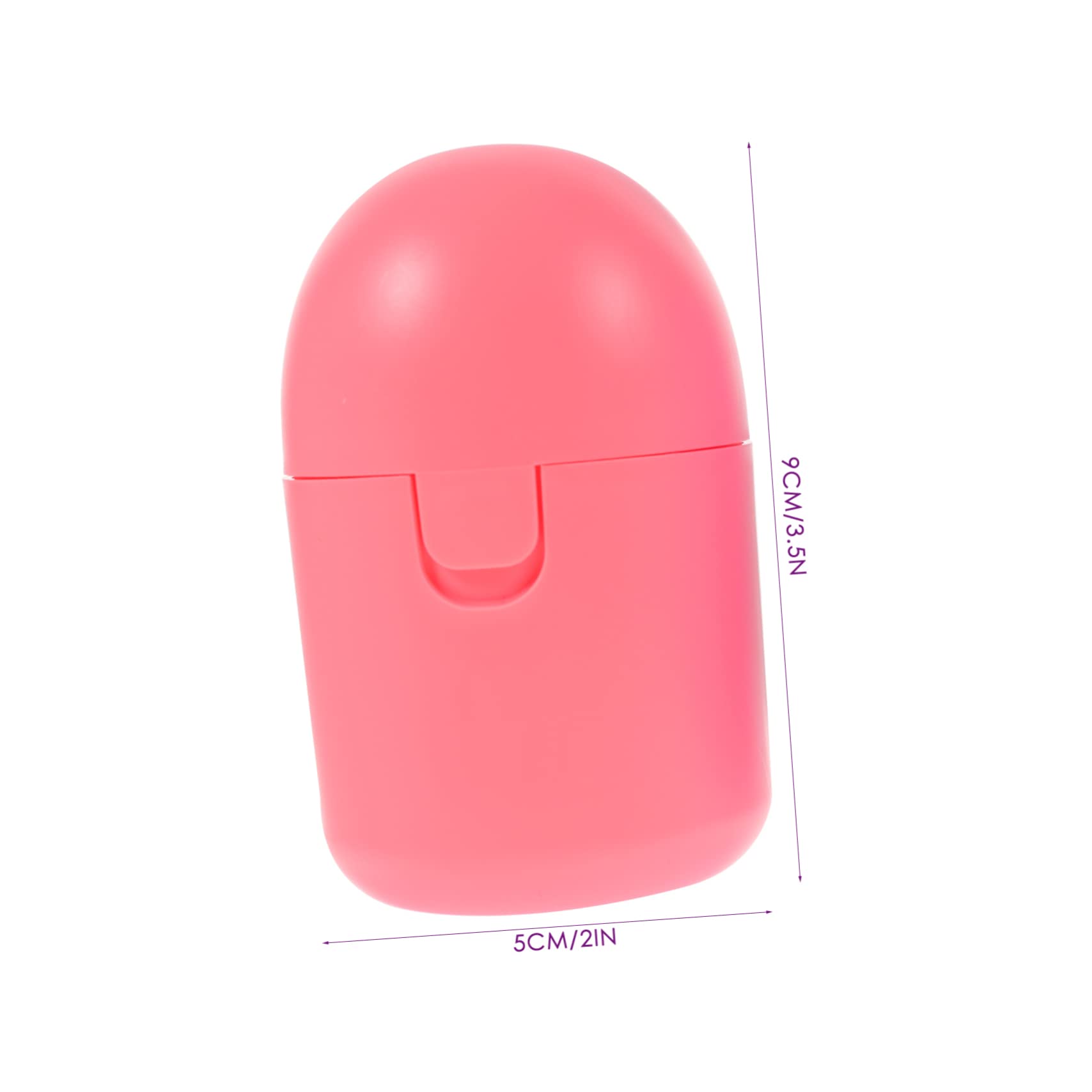 SOESFOUFU 2pcs Home Cleaning Holder Microwave Cleaner Female Supply Portable Case Personal Items Cleaner Steam Women Accessory Colored Storage Compact Case