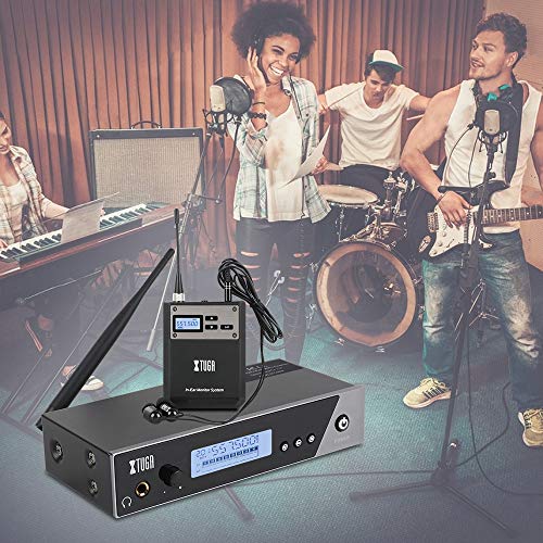 Xtuga 8746510 Iem1100 Uhf Single Channel In Ear Monitor System Selectable Frequency Wireless Professional In-Ear Monitor System Ideal thumb #1
