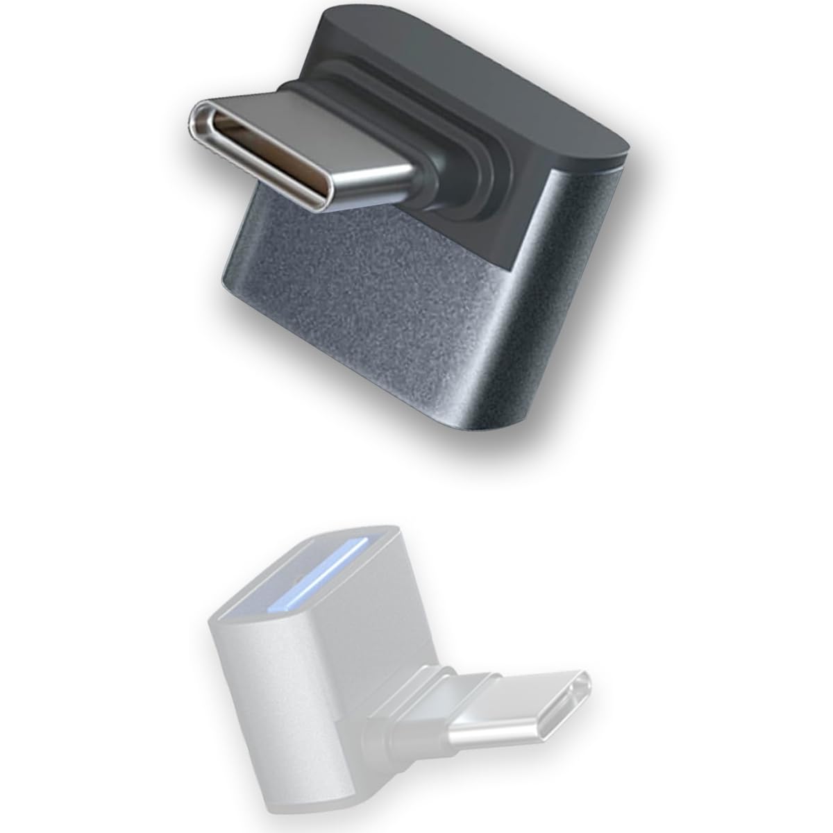 Type c変換アダプター L字 L型 タイプc 変換アダプタ USB3.0延長…