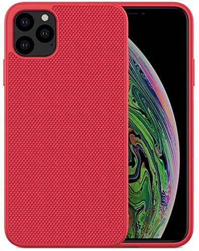 Coque iPhone 11 Pro Max rouge antidérapante pour un usage actif