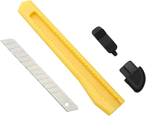 Miniatura 3 de DIYSELF Paquete de 24 cortadores de caja a granel (cortador de hoja de 0.354 in de ancho) cuchillo retráctil, cuchillo de afeitar exacto, compacto,