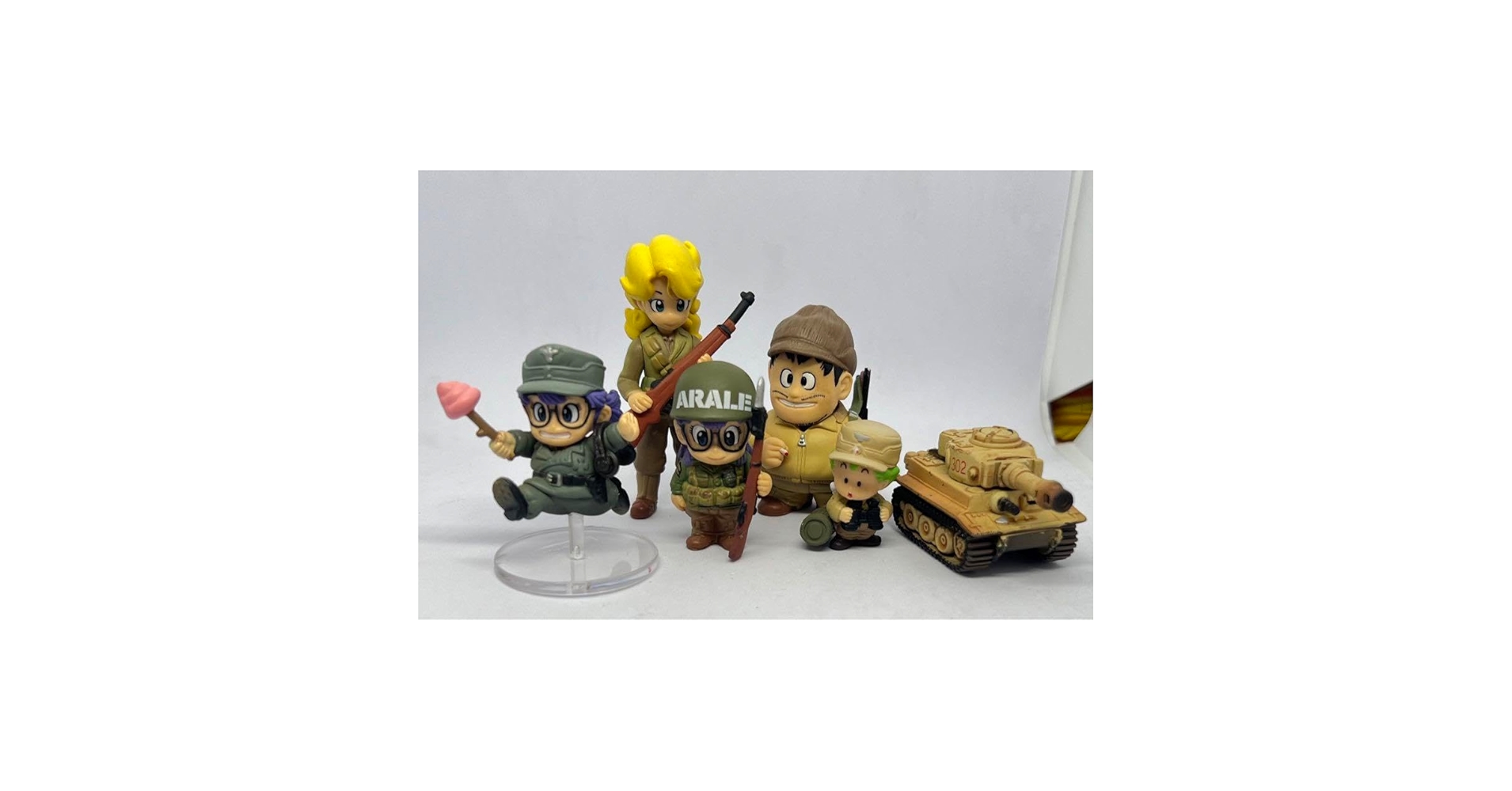 BANPREST　Dr.スランプ　アラレちゃん　ミリタリーコスチュームフィギュア 楽天市場】【中古】バンプレスト Dr.スランプ アラレちゃん