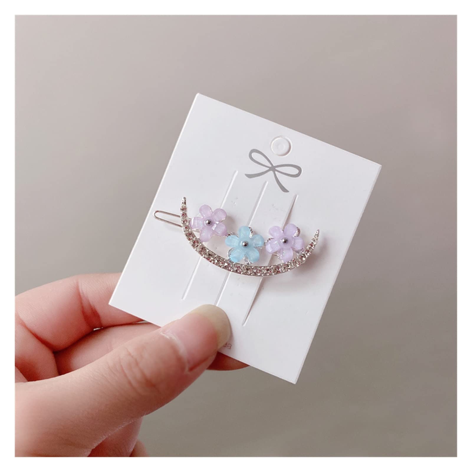 Amazon.co.jp: ヘアピン 1ピークリスタルラインストーンヘアクリップ