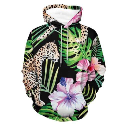 Hoodie fleur UMENG sweat unisexe idéal pour vos sorties cocooning
