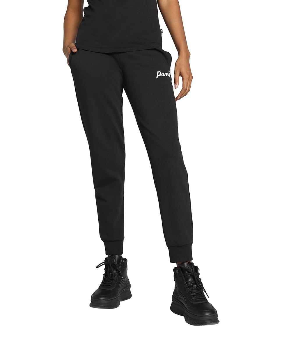 PUMA Pantaloni Unisex Ess+ Blossom Script TR Pantaloni Lavorati a Maglia