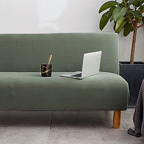 Housse de canapé clic-clac vert grand format 190-210cm - 4