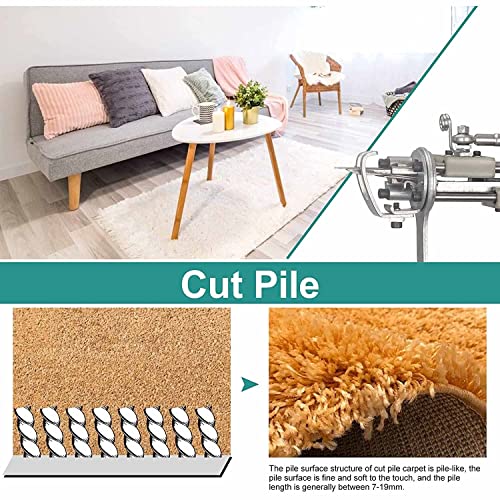 Tufting Gun, Tufting Gun Cut Pile Met 5-45 Steken/sec, Rug Gun Machine Starter Kit Verstelbare Efficiënte Rug Tufting Gun Tapijt Gun Making Machine 100V-240V - Image 3