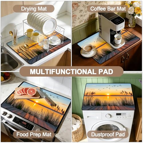 Image of Stove Burner Covers Non-Slip Electric Cooktop Protector Mat (G255175)