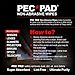 PEC-PAD Lint Free Wipes Ultra Soft Cloth for Cleaning Sensitive Surfaces like Camera, Lens, Filters, Film, Scanners, Telescopes, Microscopes, Binoculars (4x4 (25 sheets))