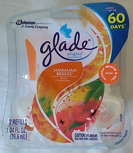 Glade PlugIns Scented Oil Air Freshener Refill, Clear Springs & Fresh Mountain Morning, 2Count, 1.34 oz (Pack of 3)