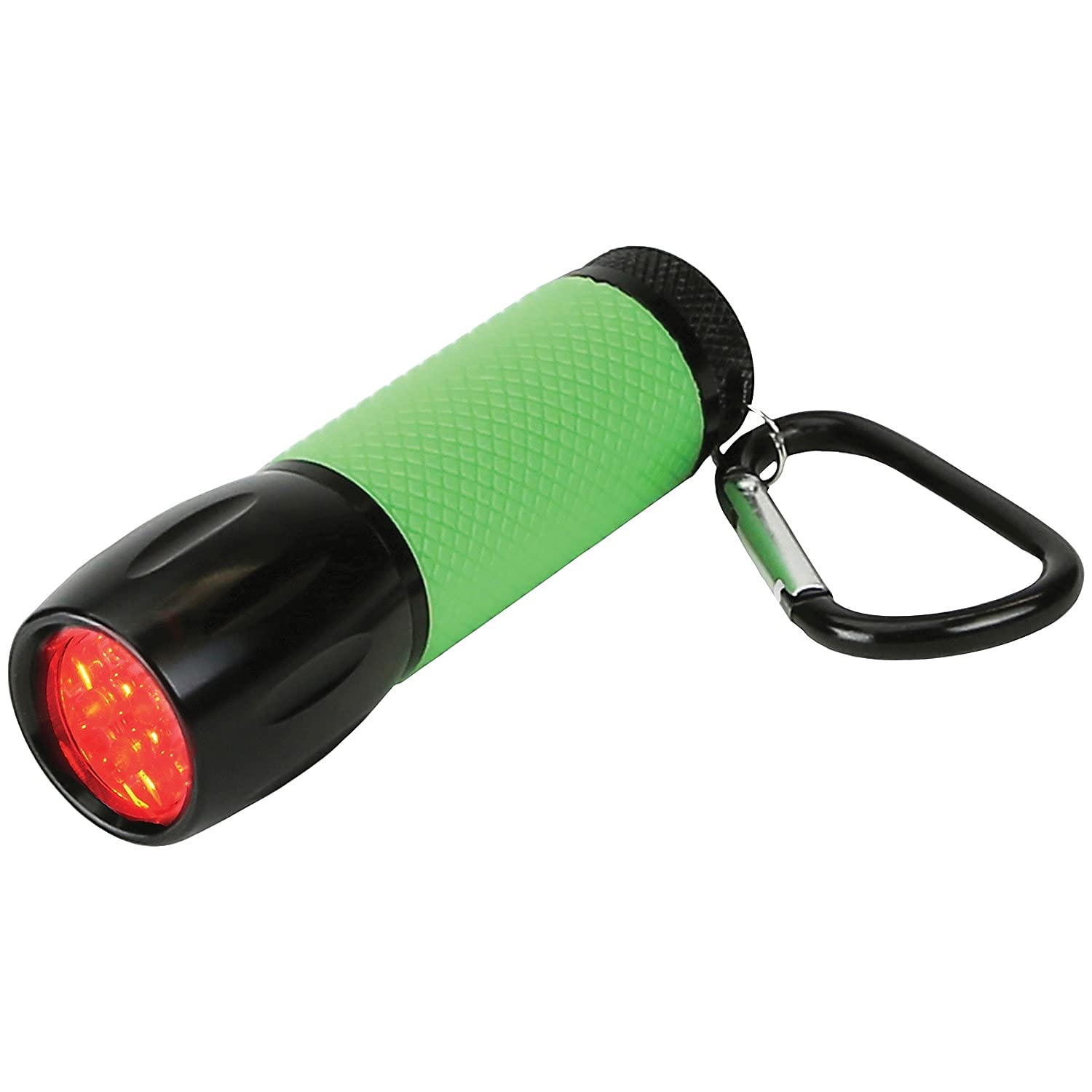Carson RedSight Red LED Flashlight For Reading Astronomy Star Maps and Preserving Night Vision with Two Brightness Settings (SL-33) X-Large