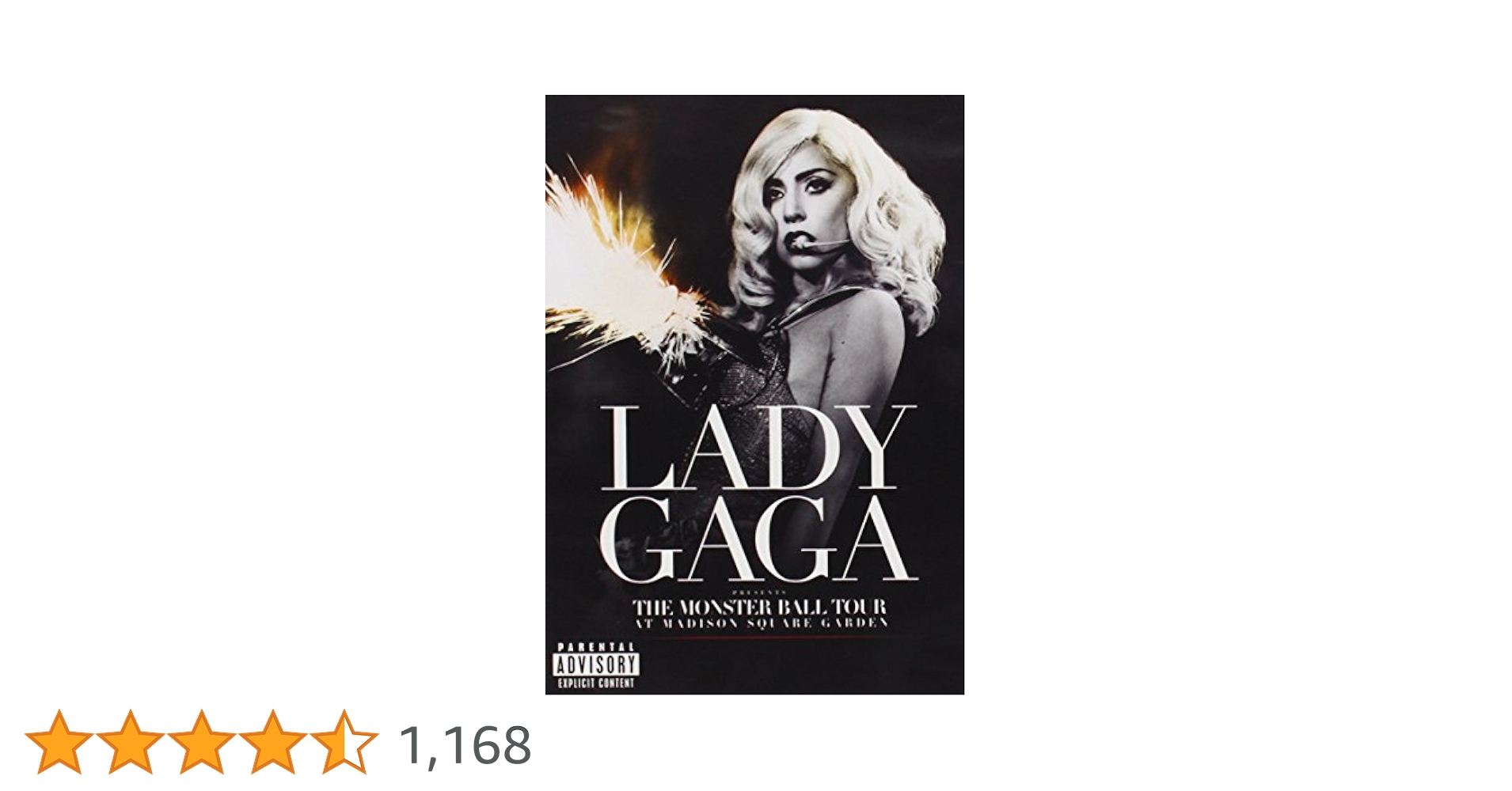 洋画・外国映画 LADY GAGA THE MONSTER BALL TOUR DVD The Monster Ball Tour At Madison Square Garden [Blu-ray