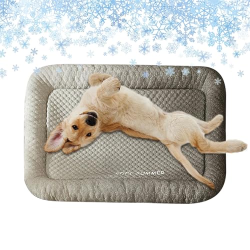 犬用クールマット | 猫用冷却マット | 持ち運び可能 寝床サポート 子犬 猫 ウサギ ケージ キッチン 旅行用