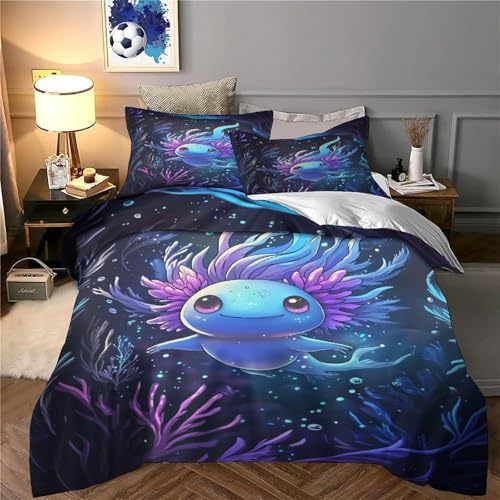 Parure de lit microfibre anti acarien housse de couette fermeture éclair - 6