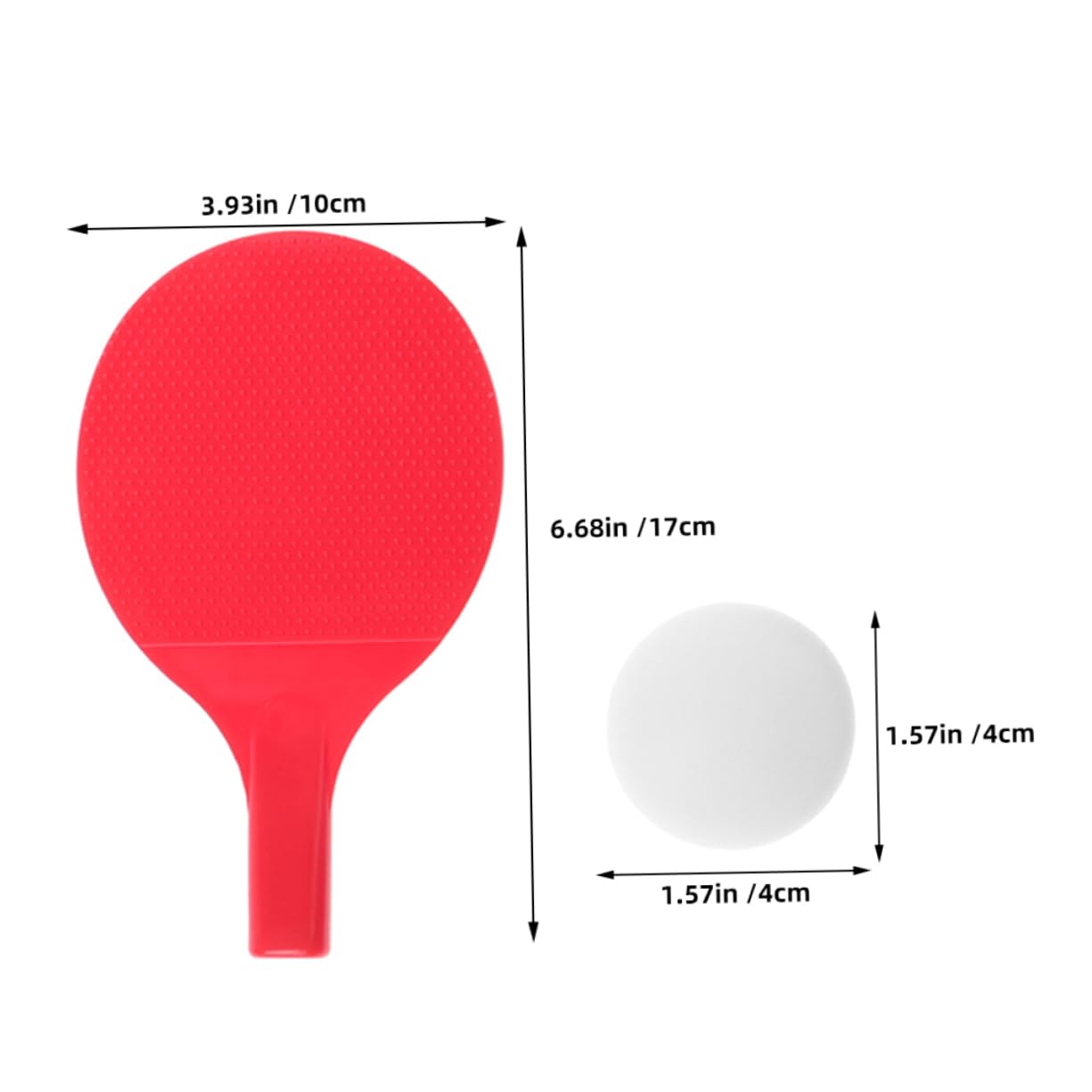 NAMOARLY Table Tennis Accessories 8pcs Kids Racket Set with Practice Balls for Enjoyable Playtime