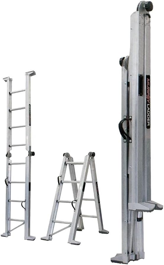 Telesteps 700FLD OSHA Compliant 7 ft Double sided folding step ladder