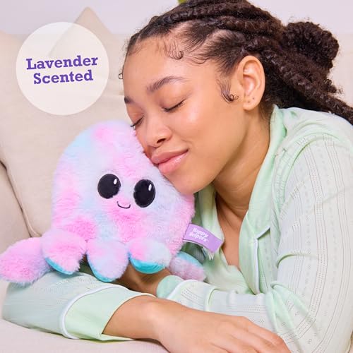 Image of Happy Helpers Octopus by Relatable, Microwavable Heating Pad For Period Cramps, Cuddly Plushies, Great Gift Ideas for Loved Ones of All Ages, Includes 1 Lavender Scented Heating Pad Plushy