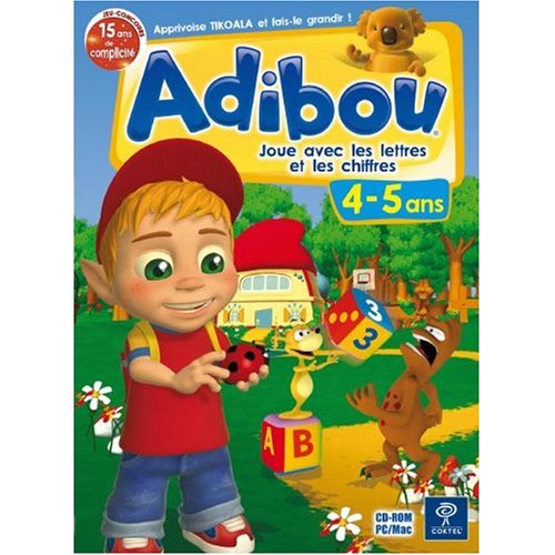 Adibou: Joue avec les lettres et les chiffres 4-5 ans (vf - French software)