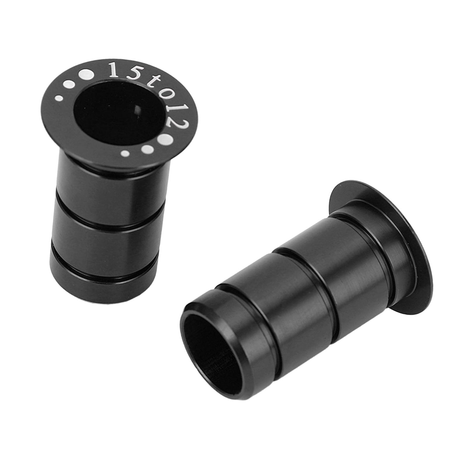 Bewinner Adapter Osi Rowerowej, Trwały Stop Aluminium, łatwy montaż dla Entuzjastów Rowerów, 2 Sztuki