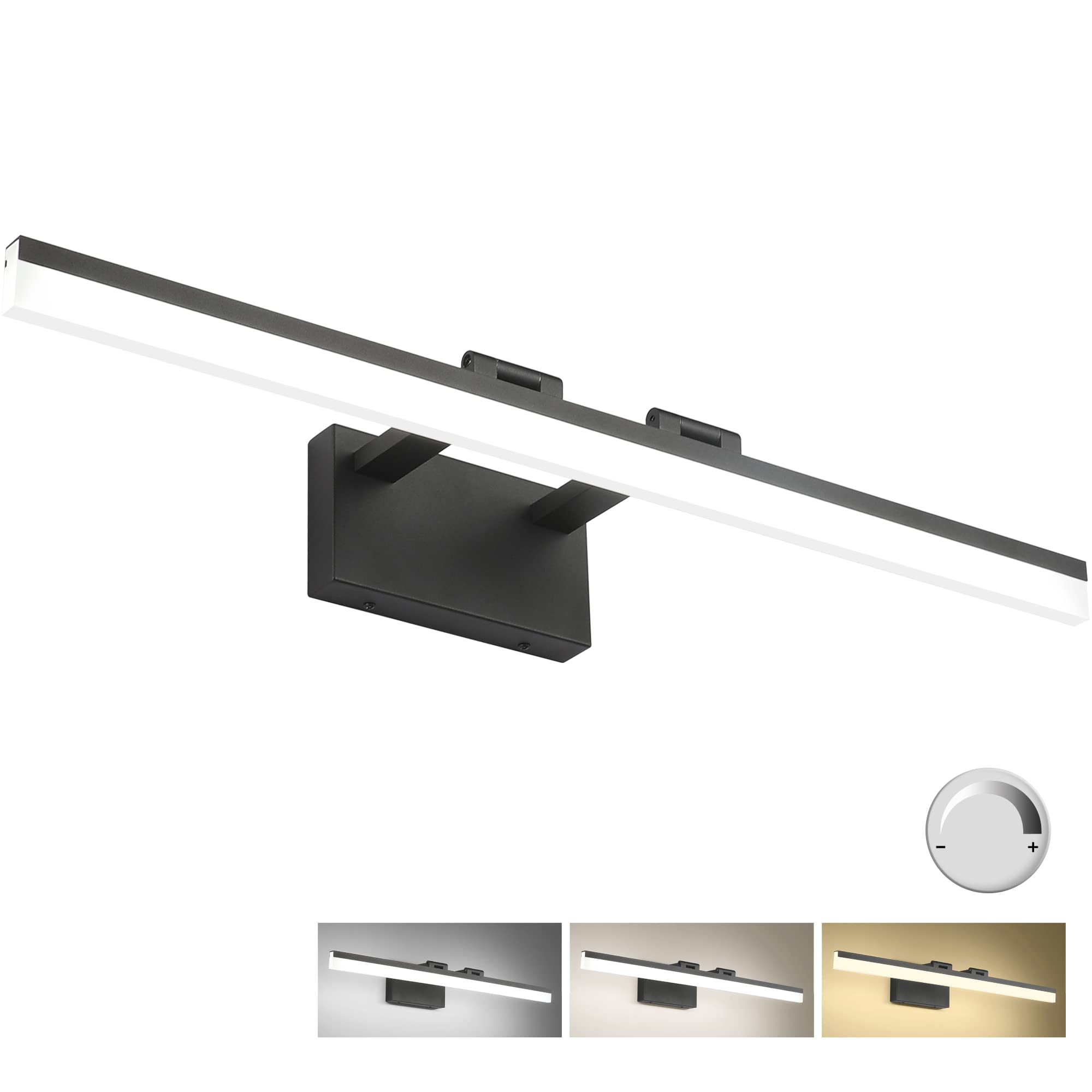 SOLFART 31.5 Inch 3 Color Temperature Dimmable Modern Vanity Light