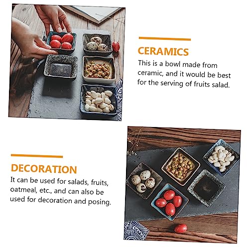 Platos de sushi cerámicos snack 5 piezas miniatura 7