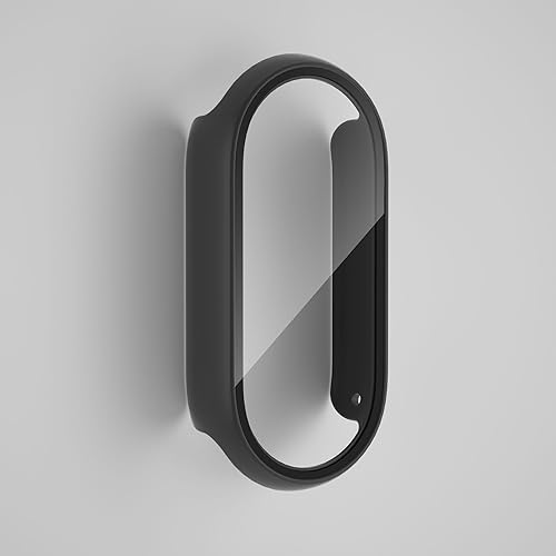 Miniatura 8 de Compatible con Xiaomi Mi Band 8NFC Protector de pantalla Ultra delgado HD vidrio templado Funda de protección de pantalla de cubierta dura Borde de